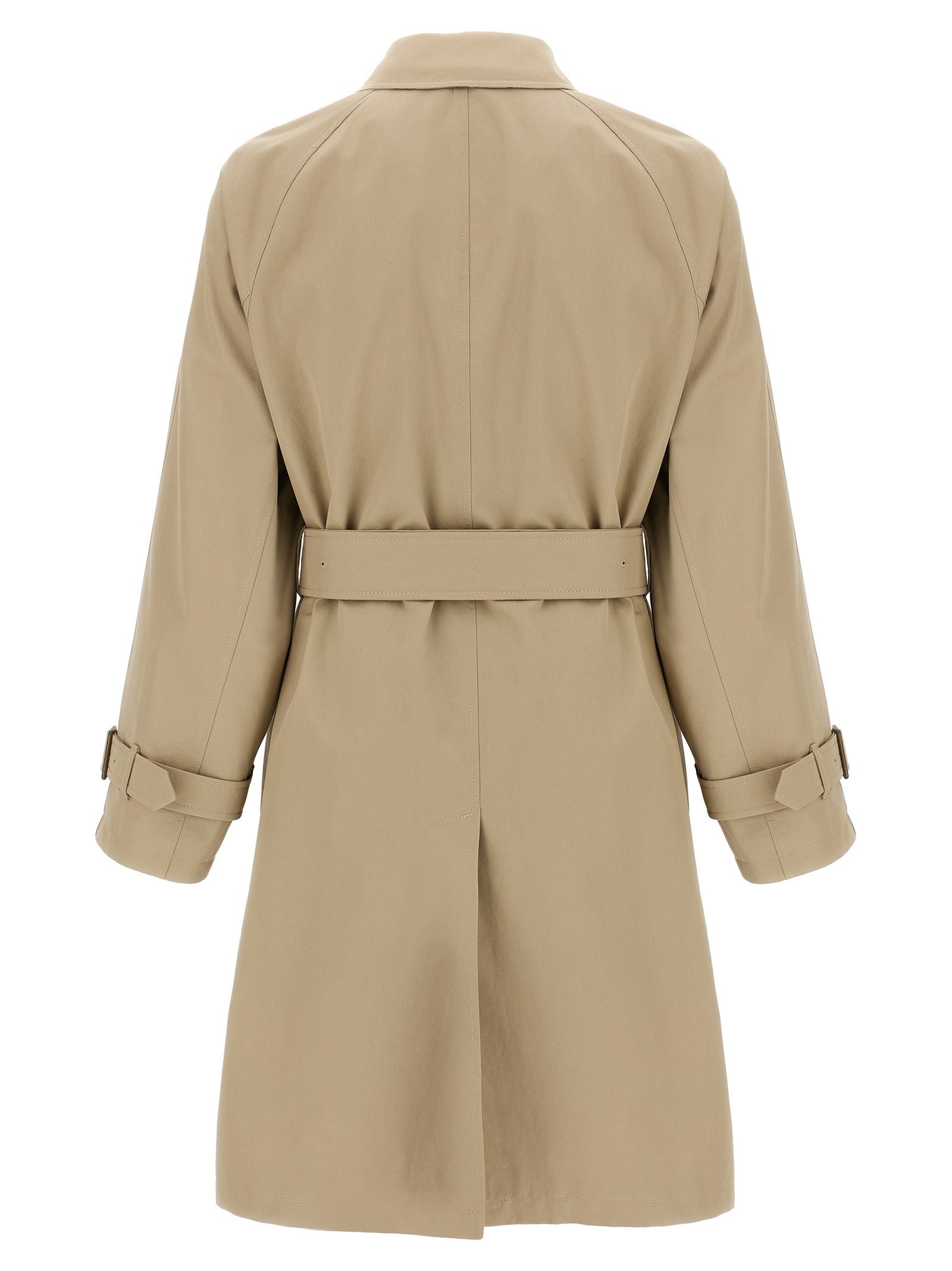 Burberry Car Coat Gabardine Beige
