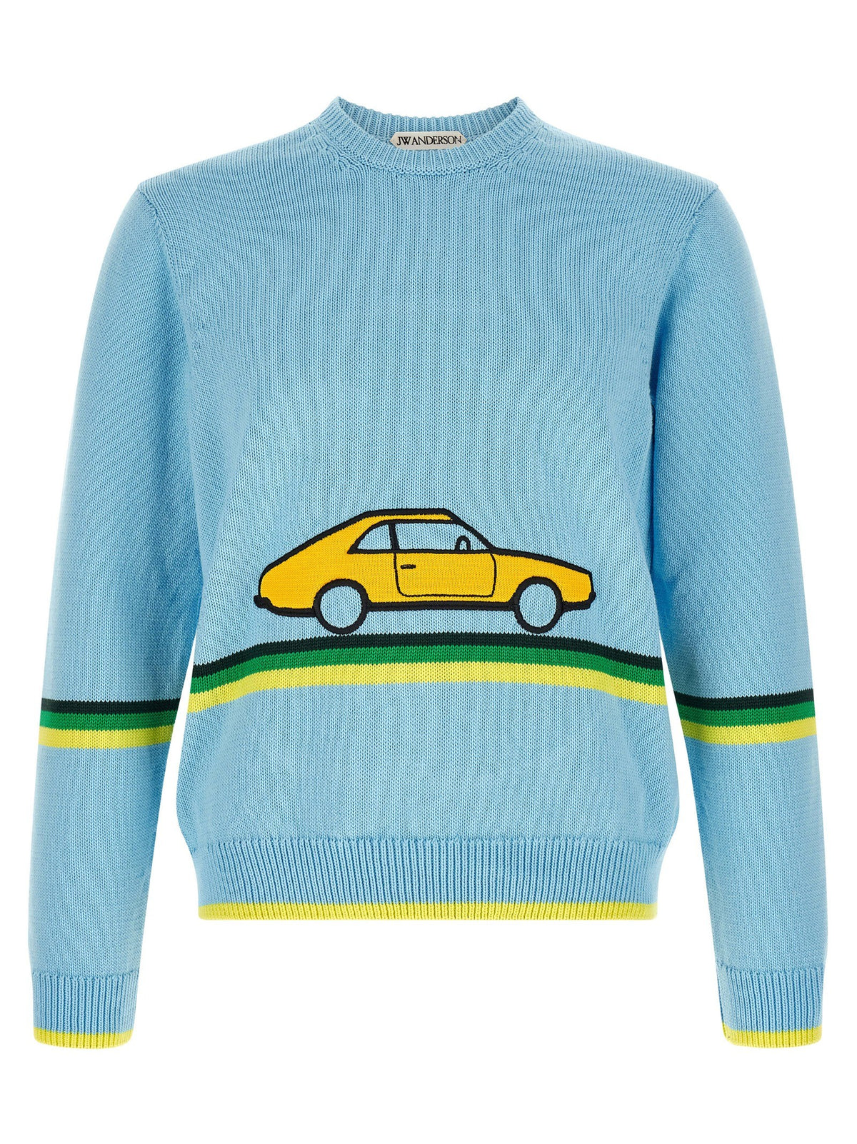 JW Anderson Car Sweater Blue