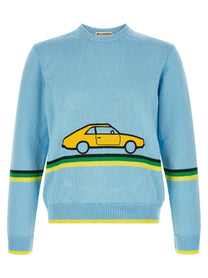 JW Anderson Car Sweater Blue