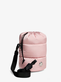 Moncler Women's Caradoc Nylon Bucket Bag Pink
