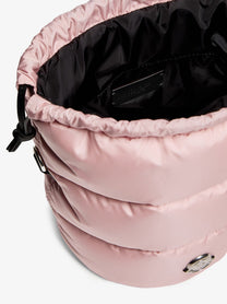 Moncler Women's Caradoc Nylon Bucket Bag Pink