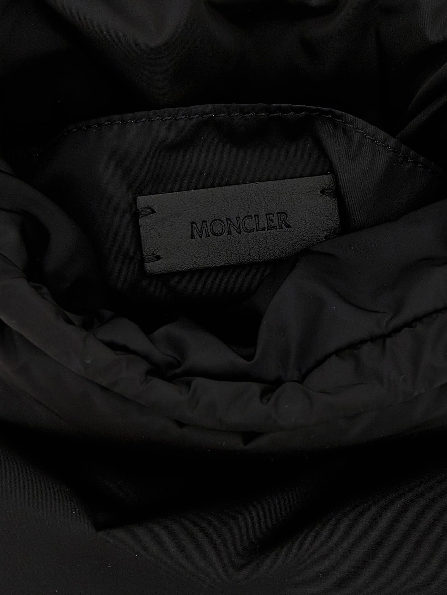 Moncler Women's Caradoc Nylon Bucket Bag White