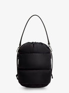 Moncler Women's Caradoc Nylon Bucket Bag Black, view 2