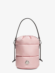 Moncler Women's Caradoc Nylon Bucket Bag Pink