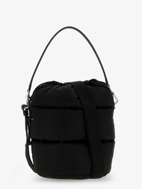 Moncler Women's Caradoc Nylon Bucket Bag White