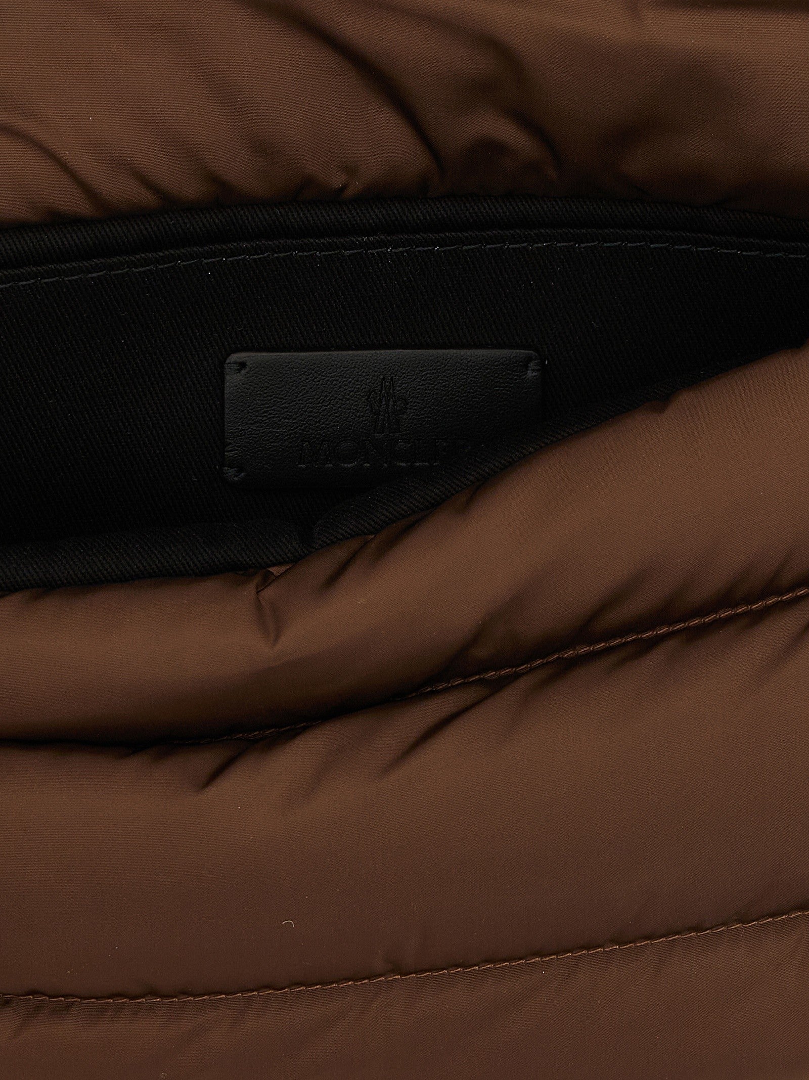 Moncler Caradoc Shoulder Bag Brown