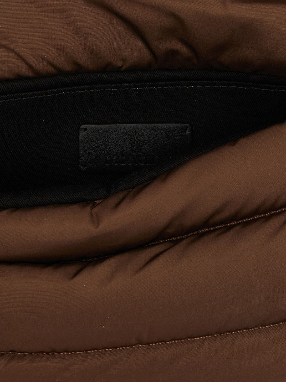 Moncler Caradoc Shoulder Bag Brown, view 4