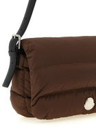 Moncler Caradoc Shoulder Bag Brown, view 3