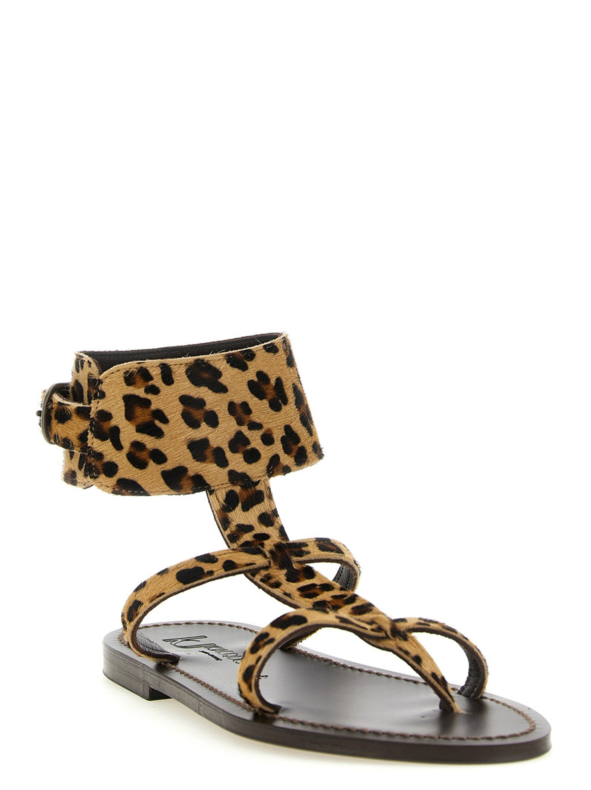 K.Jacques Saint Tropez Caravelle Sandals Brown, view 2