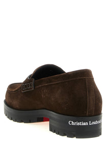 Christian Louboutin Caravin Loafers Brown