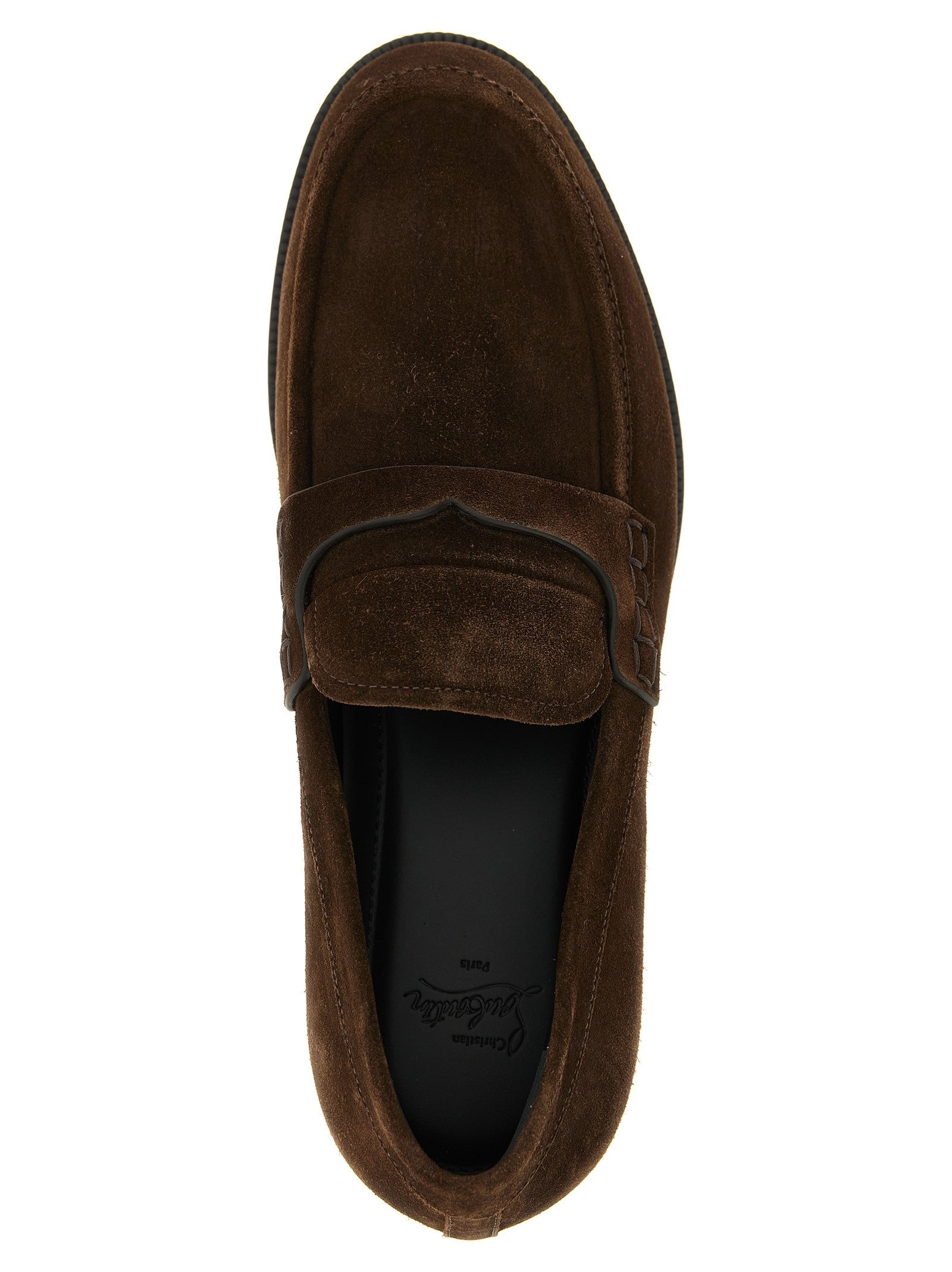 Christian Louboutin Caravin Loafers Brown