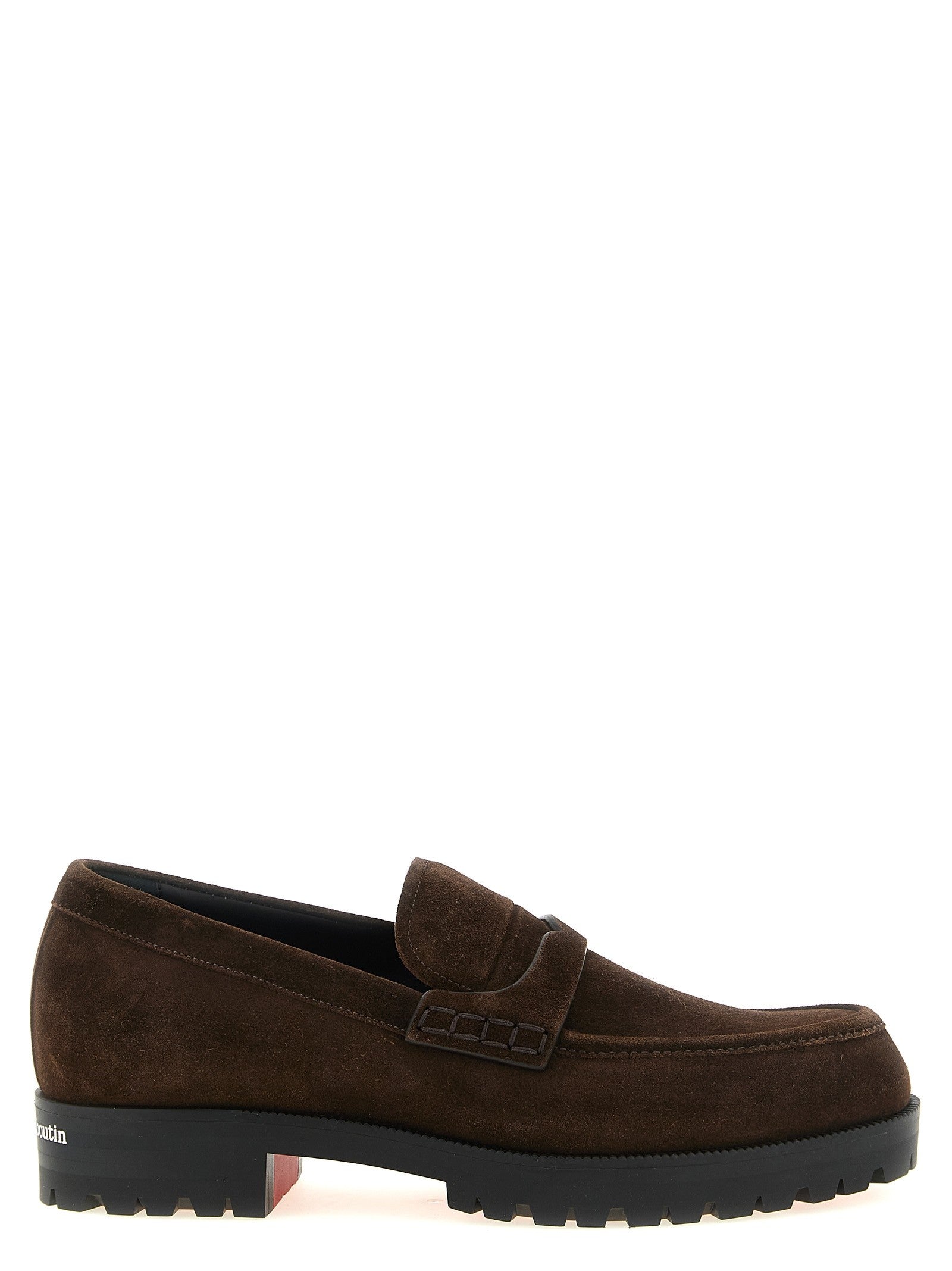 Christian Louboutin Caravin Loafers Brown