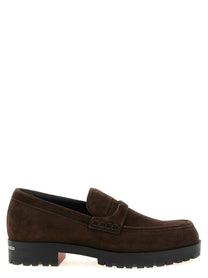 Christian Louboutin Caravin Loafers Brown