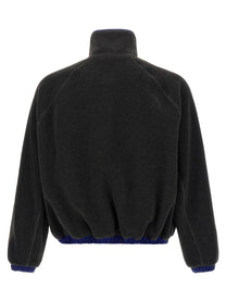 Ami Paris Carbon Grey Vareuse Sweatshirt Grey