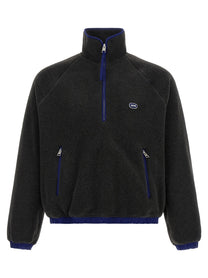 Ami Paris Carbon Grey Vareuse Sweatshirt Grey