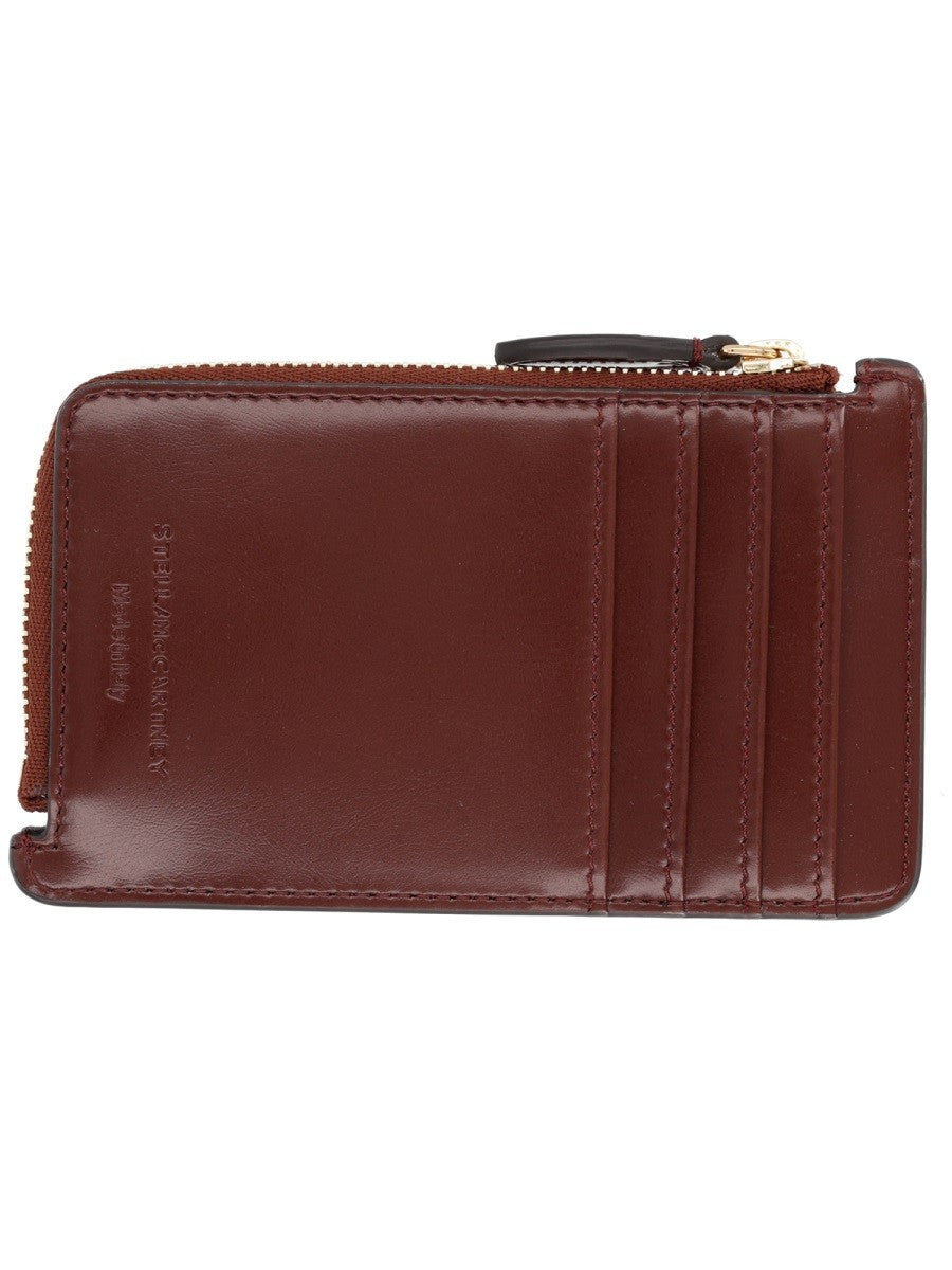 Stella McCartney Women's Card Case Ryder Red