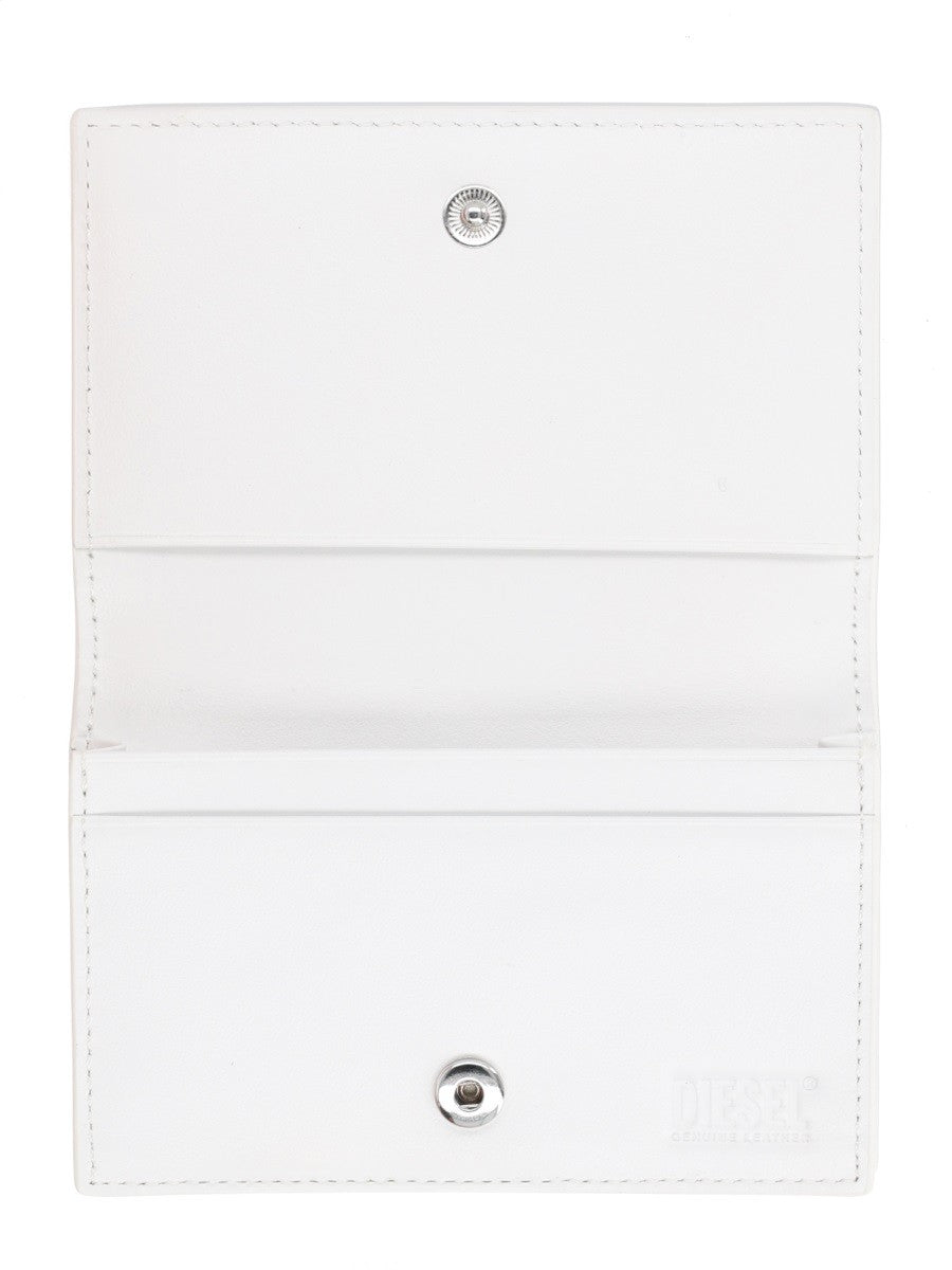 Diesel Women's Card Holder 1DR White
