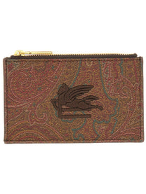 Etro Men's Card Holder Arnica Brown