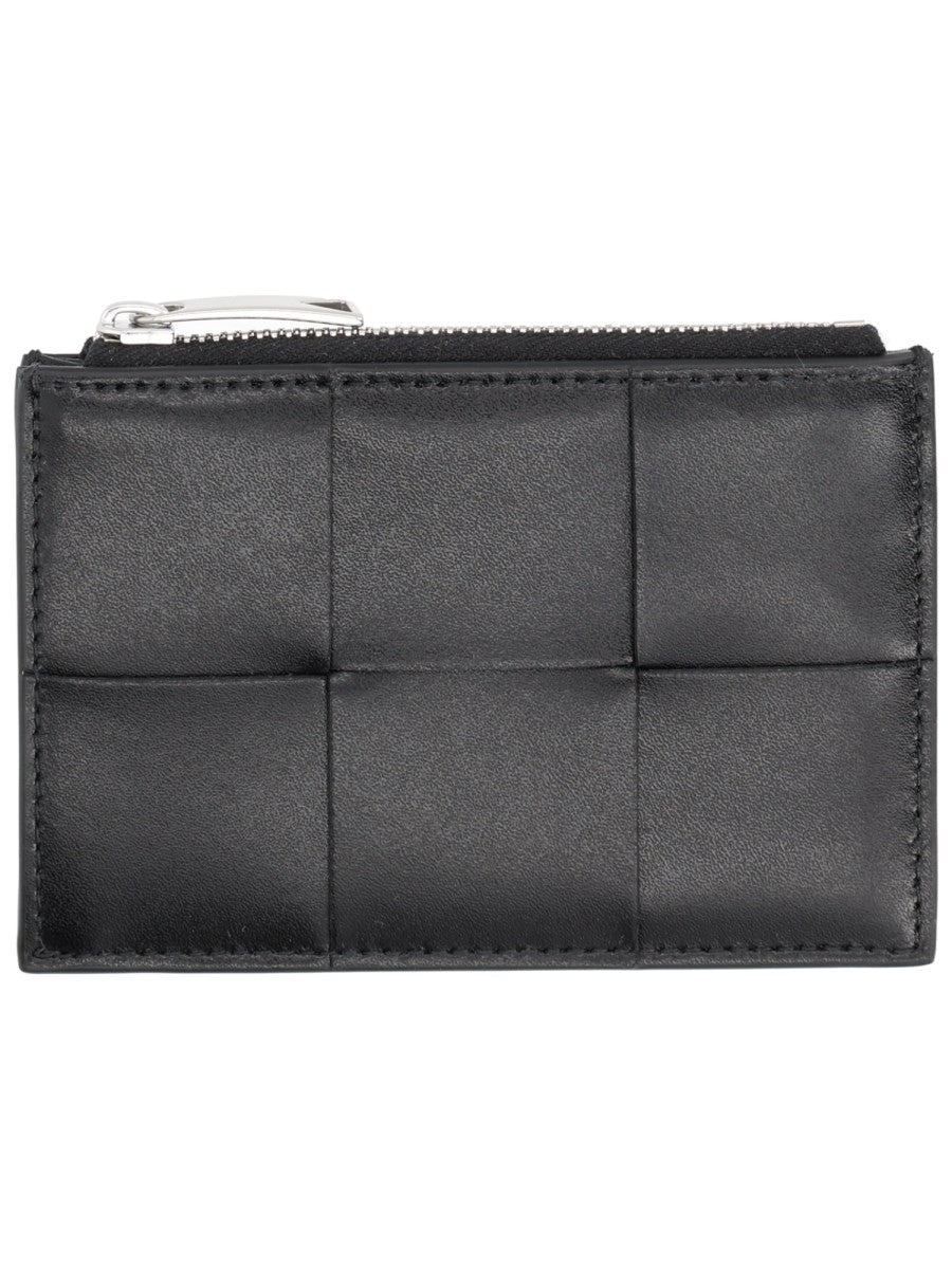 Bottega Veneta Men's Card Holder Cassette Black