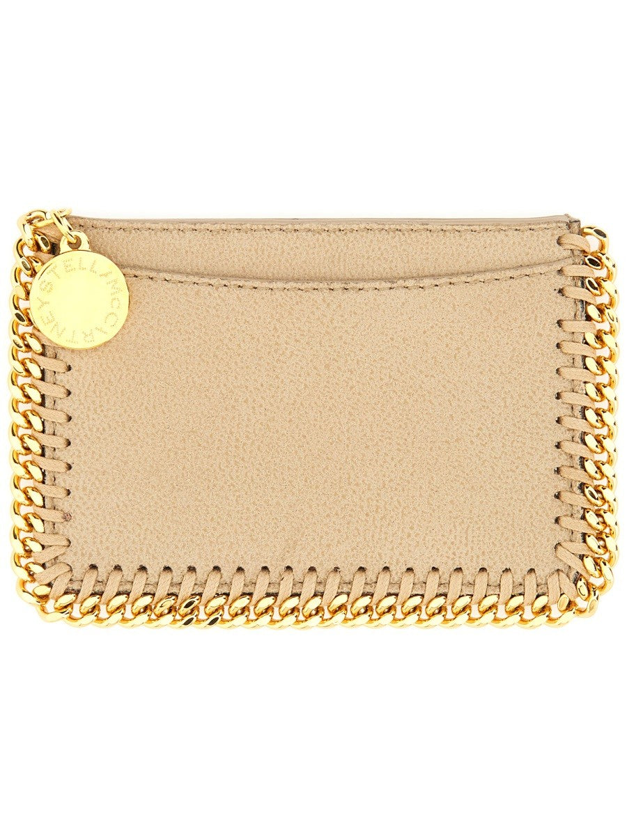 Stella McCartney Women's Card Holder Falabella Beige