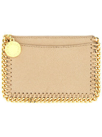 Stella McCartney Women's Card Holder Falabella Beige