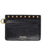 ISABEL MARANT Women's Card Holder Oskan Black