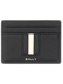 Bally Men's Card Holder Ribbon Black