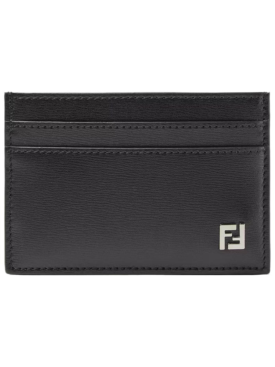 Fendi Men's Card Holder Squared Black