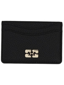 Ganni Women's Card Holder Black