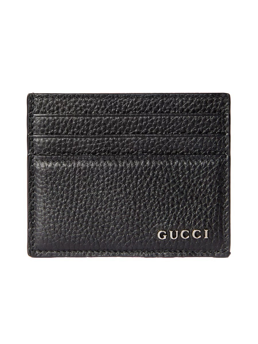 Gucci Men's Card Holder Black Gucci