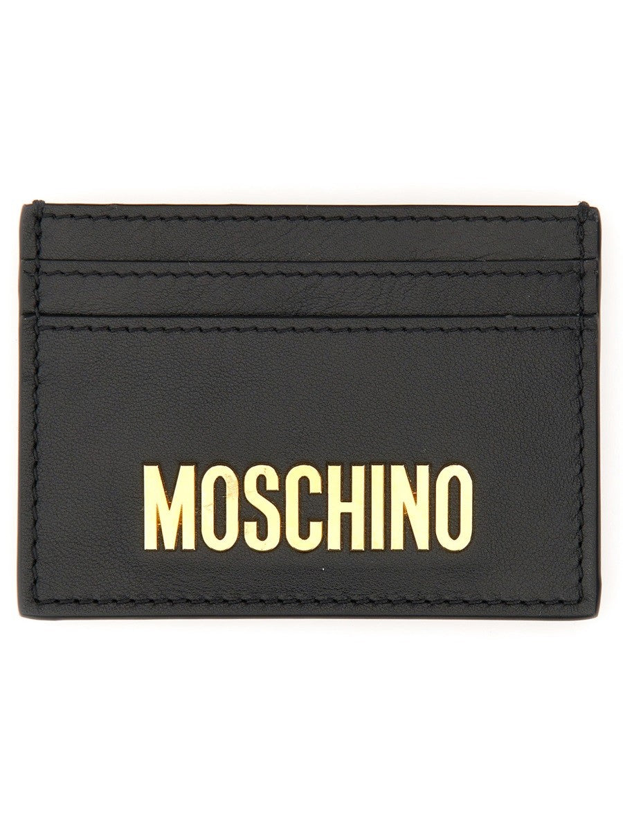 Moschino Men's Card Holder Black Moschino