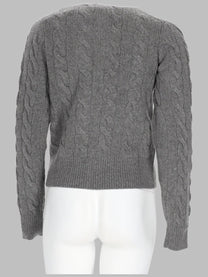 Polo Ralph Lauren Women's Cardigan Trecce Con Grey