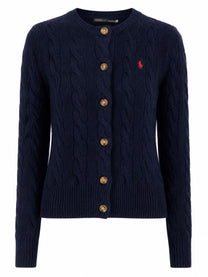 Polo Ralph Lauren Women's Cardigan Trecce Blue