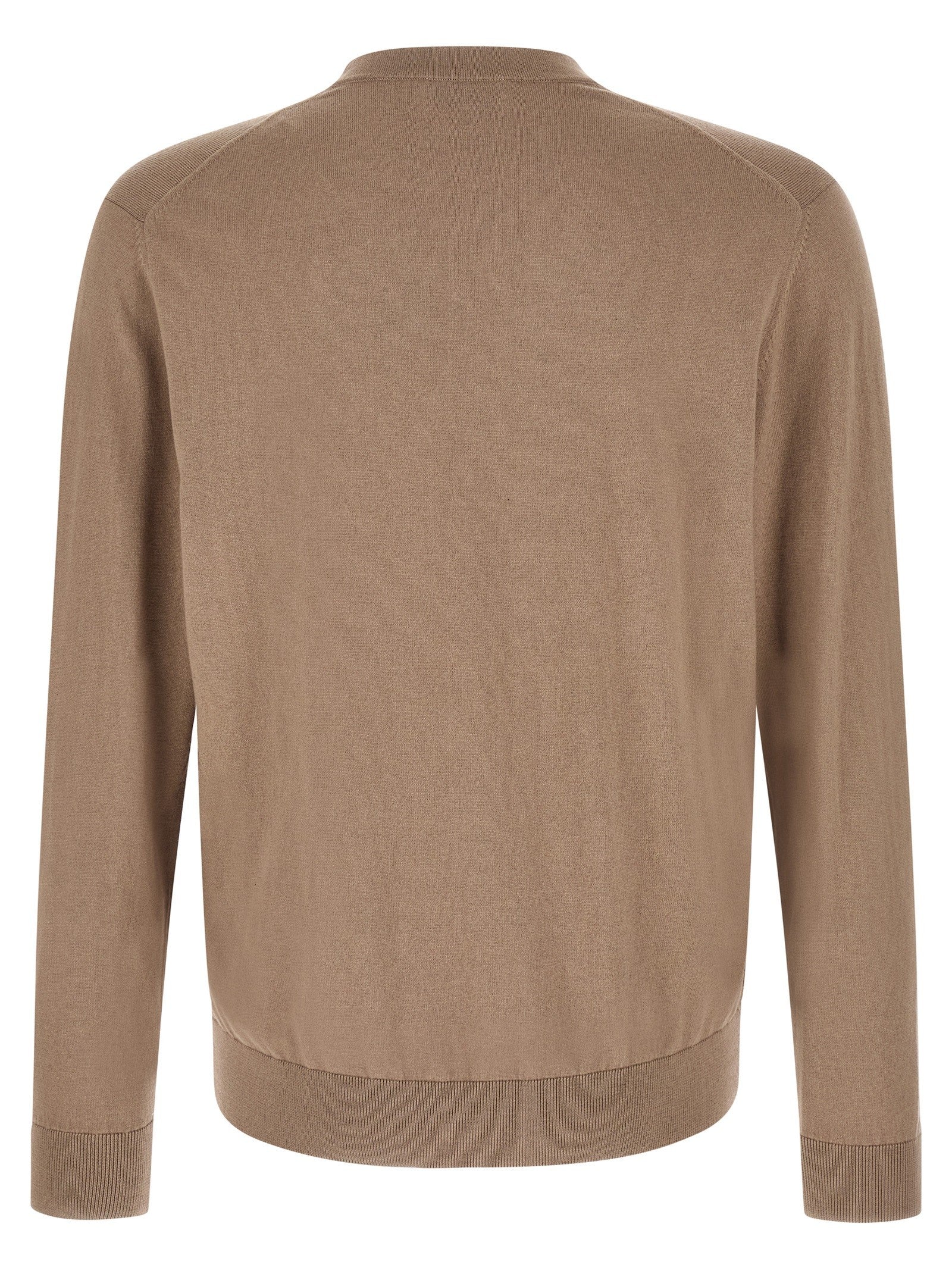 Ballantyne Cardigan Argyle Brown