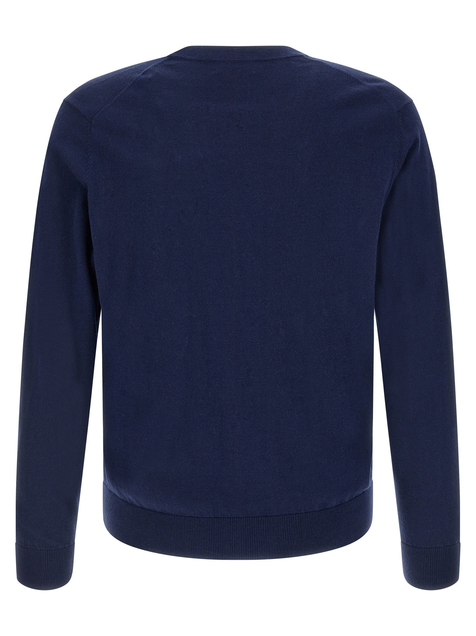 Ballantyne Cardigan Argyle Blue