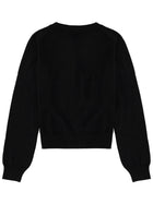 Maison Kitsuné Women's Cardigan Baby Fox Black, view 2