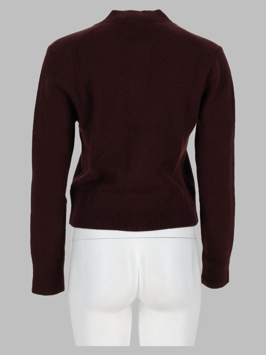 Maison Kitsuné Women's Cardigan Baby Fox Brown