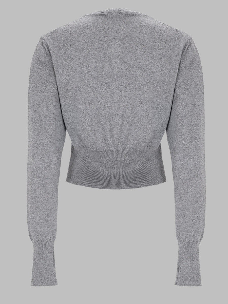 Vivienne Westwood Women's Cardigan Bea Cropped Grey