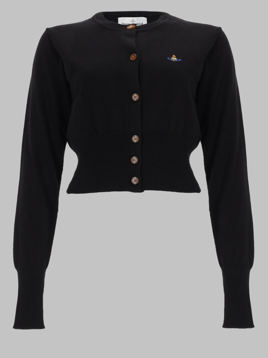 Vivienne Westwood Women's Cardigan Bea Cropped Black