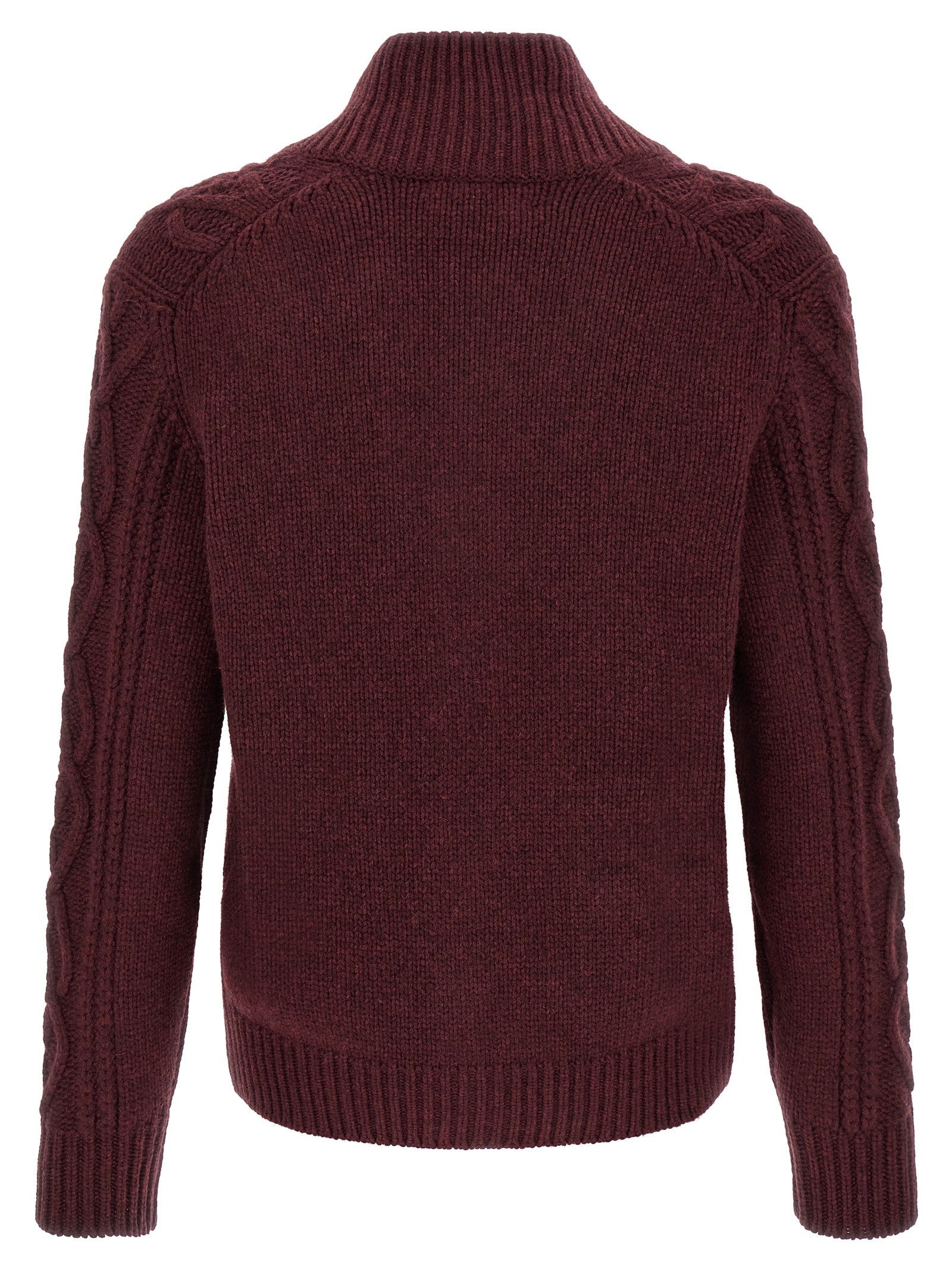 Brunello Cucinelli Cardigan Cashmere Piuma Red