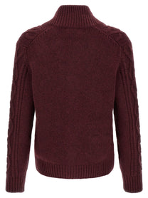 Brunello Cucinelli Cardigan Cashmere Piuma Red