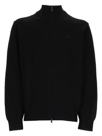 BOSS Men's Cardigan Con Black
