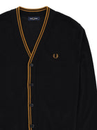 Fred Perry Men's Cardigan Black, view 3