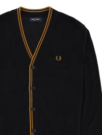 Fred Perry Men's Cardigan Black, view 3