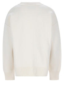 Ami Paris Unisex Cardigan Con White