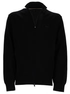 BOSS Men's Cardigan Black, view 3