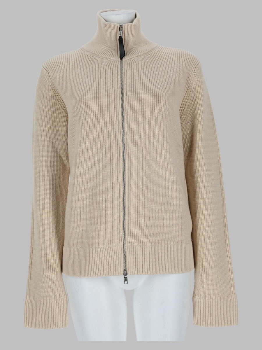 Maison Margiela Women's Cardigan Con Zip Multicolor