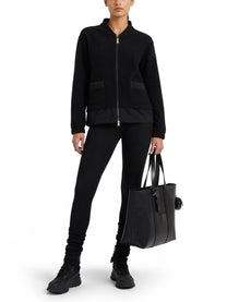 Moncler Women's Cardigan Con Zip Blue