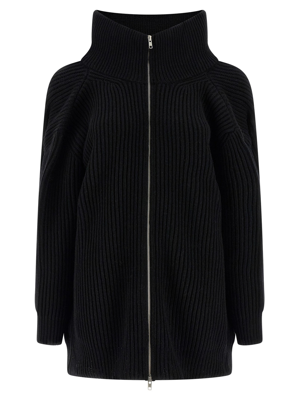 MM6 Maison Margiela Cardigan Dress Black, view 2