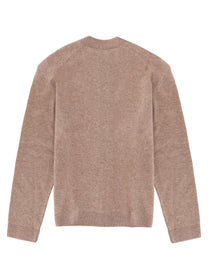 Maison Kitsuné Men's Cardigan Fox Head Beige, view 2